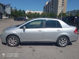2008 Nissan Tiida I, серебристый, 625000 рублей, вид 4