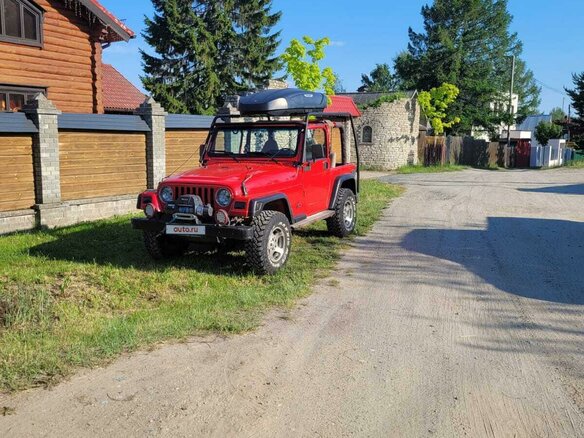 1997 Jeep Wrangler II (TJ), пурпурный, 1800000 рублей - вид 17