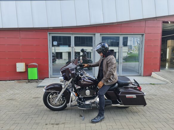 2004 Harley-Davidson Road King, коричневый, 947703 рублей - вид 1