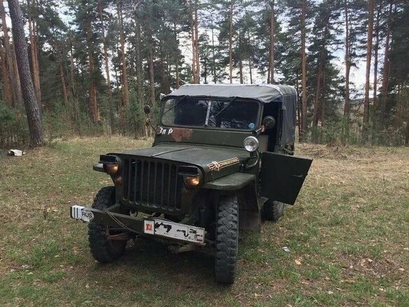 1941 Willys MB, зелёный, 700000 рублей - вид 24