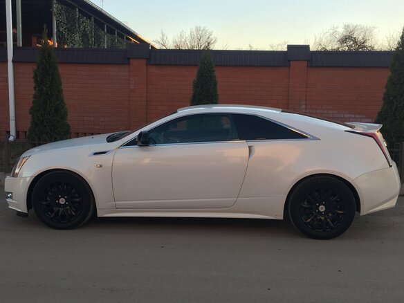 2011 Cadillac CTS II, белый - вид 2