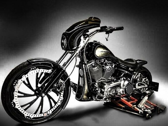 2014 Harley-Davidson Breakout, чёрный, 3500000 рублей - вид 26