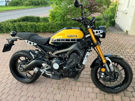 2016 Yamaha XSR900, жёлтый, 800000 рублей, вид 2