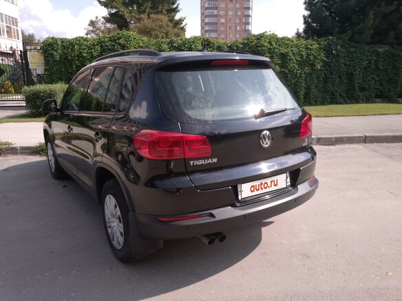 2011 Volkswagen Tiguan I Рестайлинг, синий, 1350000 рублей - вид 13