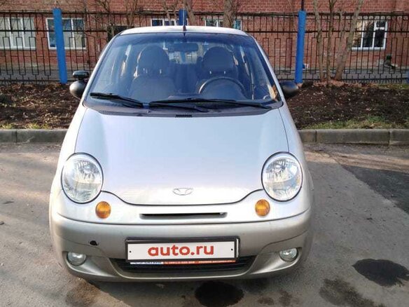 2008 Daewoo Matiz Best I Рестайлинг, серебристый - вид 3