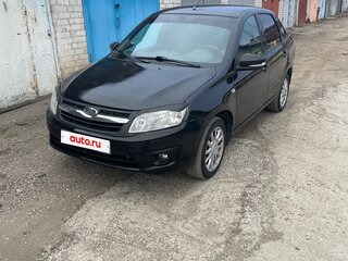 2015 Lada (ВАЗ) Granta I, чёрный, 550000 рублей, вид 1