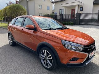 2018 Lada (ВАЗ) Vesta SW Cross I, оранжевый, 995000 рублей, вид 2