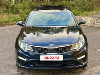 2018 Kia Optima IV Рестайлинг, синий, 2420000 рублей, вид 3