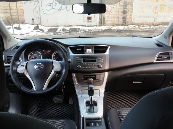 2015 Nissan Sentra VII (B17), чёрный, 725000 рублей - вид 9