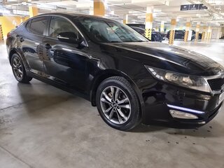 2013 Kia Optima III Рестайлинг, чёрный, 1460000 рублей, вид 2