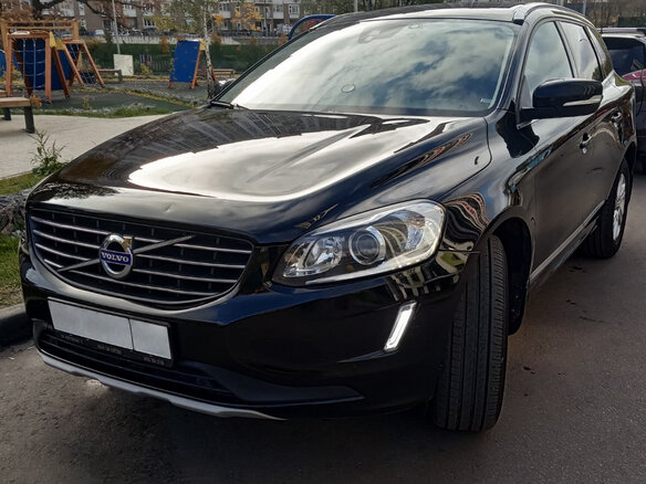 2016 Volvo XC60 I Рестайлинг, чёрный - вид 8