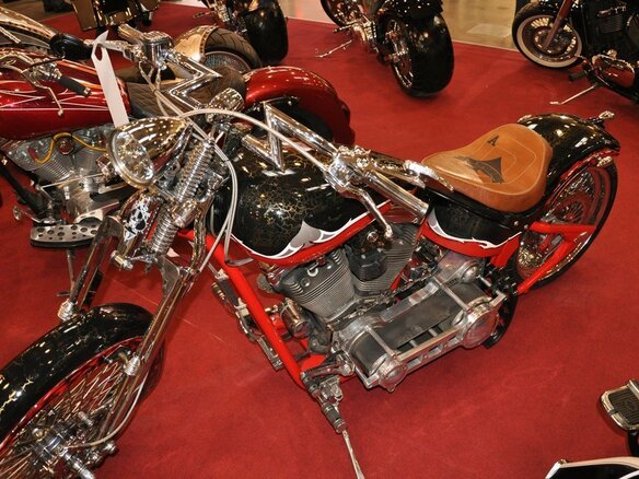 2013 Harley-Davidson Softail Custom, чёрный, 1350000 рублей - вид 22