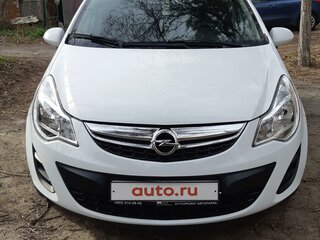2012 Opel Corsa D Рестайлинг II, белый, 470000 рублей, вид 2