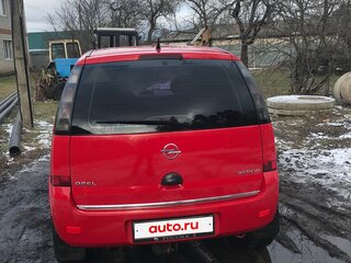 2007 Opel Meriva A Рестайлинг, красный, 450000 рублей, вид 4