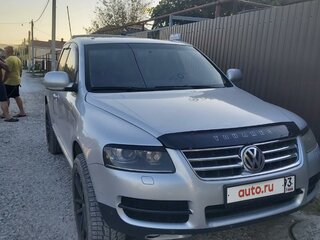 2005 Volkswagen Touareg I, серебристый, 1200000 рублей, вид 1