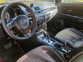 2008 Mazda 3 I (BK) Рестайлинг, серебристый, 650000 рублей, вид 4