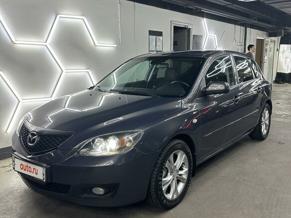 2008 Mazda 3 I (BK) Рестайлинг, серый, 850000 рублей