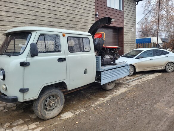 2016 УАЗ 3909, серый, 900000 рублей