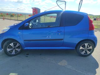 2011 Peugeot 107 I Рестайлинг, синий, 410000 рублей, вид 5