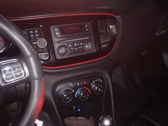 2015 Dodge Dart PF, голубой, 1100000 рублей - вид 6