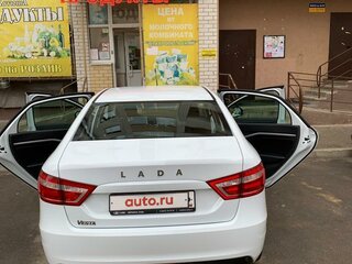 2020 Lada (ВАЗ) Vesta I, белый, 1200000 рублей, вид 4