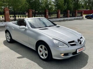 2004 Mercedes-Benz SLK-Класс 200 II (R171), серебристый, 1500000 рублей, вид 5