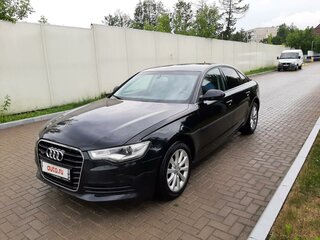 2013 Audi A6 IV (C7), чёрный, 1850000 рублей, вид 2