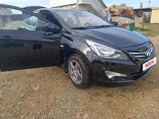2016 Hyundai Solaris I Рестайлинг, чёрный, 770000 рублей, вид 5