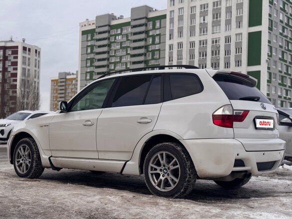 2007 BMW X3 25i I (E83) Рестайлинг, белый, 900000 рублей - вид 6