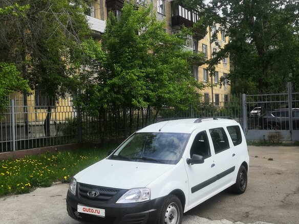 2020 Lada (ВАЗ) Largus I, белый, 1090000 рублей - вид 1