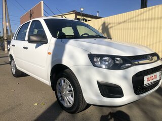 2015 Lada (ВАЗ) Kalina II, белый, 900000 рублей, вид 2