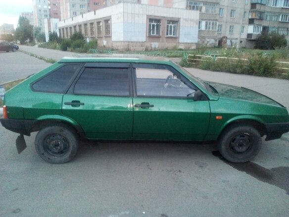 2000 Lada (ВАЗ) 2109, зелёный - вид 8