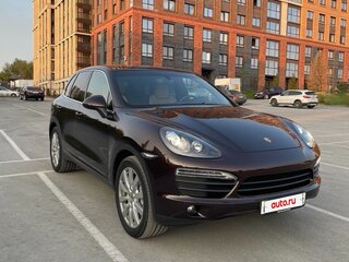 2014 Porsche Cayenne S II (958), коричневый, 3200000 рублей, вид 2