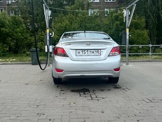 2012 Hyundai Solaris I, серебристый, 580000 рублей, вид 5