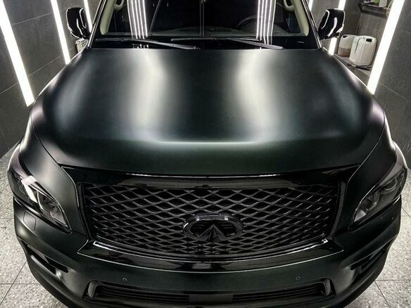 2017 Infiniti QX80 I Рестайлинг, чёрный, 3700000 рублей - вид 3