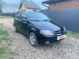 2007 Chevrolet Aveo I, чёрный, 335000 рублей, вид 2