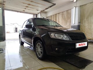 2015 Lada (ВАЗ) Granta I, чёрный, 599000 рублей, вид 4