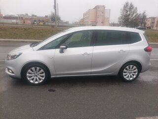 2018 Opel Zafira C Рестайлинг, серебристый, 1150000 рублей, вид 4