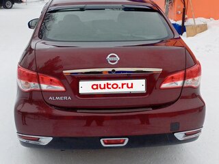 2014 Nissan Almera III (G15), красный, 1100000 рублей, вид 3