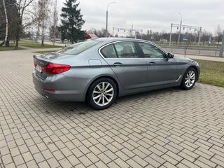 2018 BMW 5 серии 520d VII (G30/G31/G38), серебристый, 2890000 рублей, вид 4