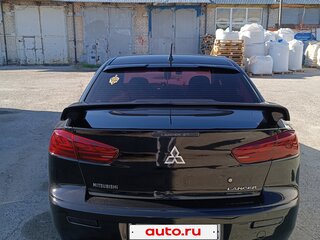 2012 Mitsubishi Lancer X Рестайлинг, чёрный, 980000 рублей, вид 3