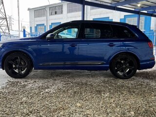 2016 Audi Q7 II (4M), синий, 4200000 рублей, вид 1