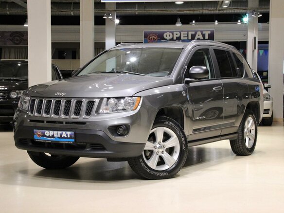 2014 Jeep Compass I Рестайлинг 2, серый - вид 2