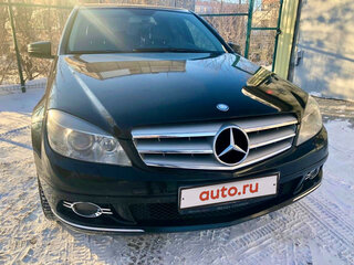 2008 Mercedes-Benz C-Класс 280 III (W204), чёрный, 1450000 рублей, вид 2