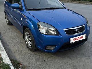 2010 Kia Rio II Рестайлинг, синий, 450000 рублей, вид 1