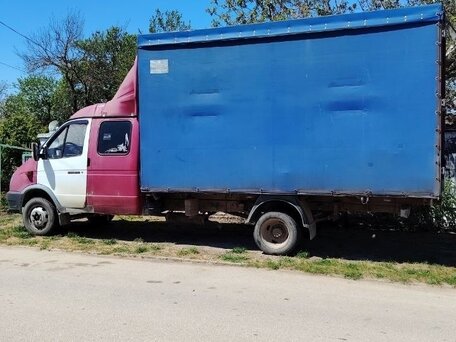 2007 ГАЗ ГАЗель (3302), красный, 670000 рублей, вид 2