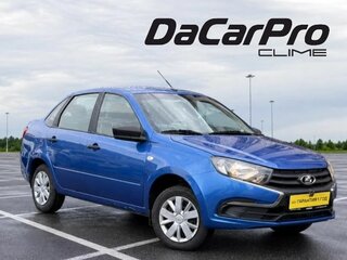 2021 Lada (ВАЗ) Granta I Рестайлинг, синий, 485000 рублей, вид 1