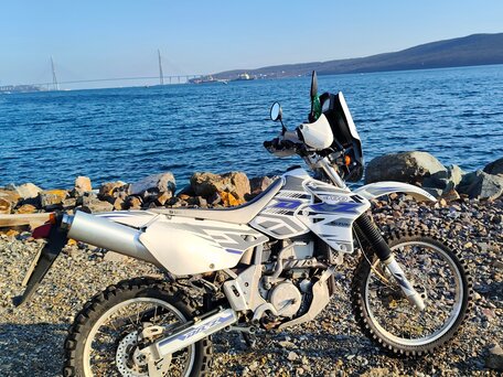 2008 Suzuki DR-Z 400, белый, 400000 рублей, вид 2