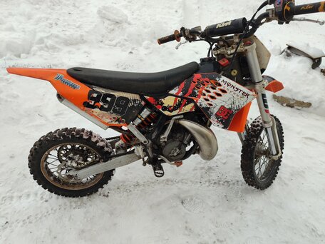 2014 KTM 65 SX, оранжевый, 145000 рублей, вид 4
