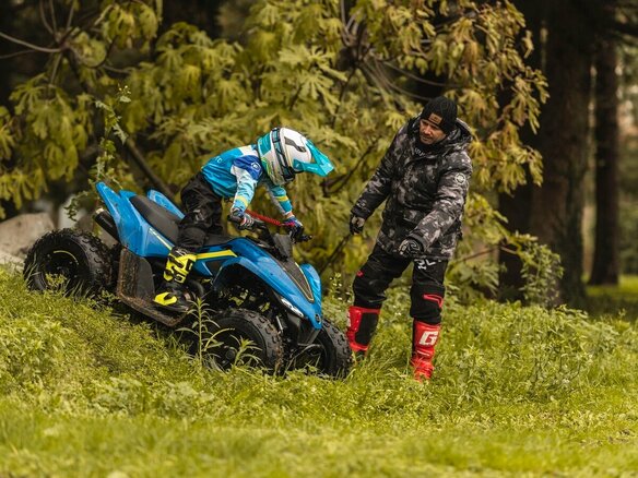 2026 CFMoto CFORCE 110, синий, 299900 рублей - вид 21